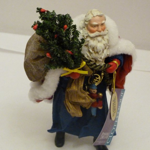 Clothtique Possible Dreams Old World Santa Figurine "Enchanted Journey" In Box - Picture 3 of 13